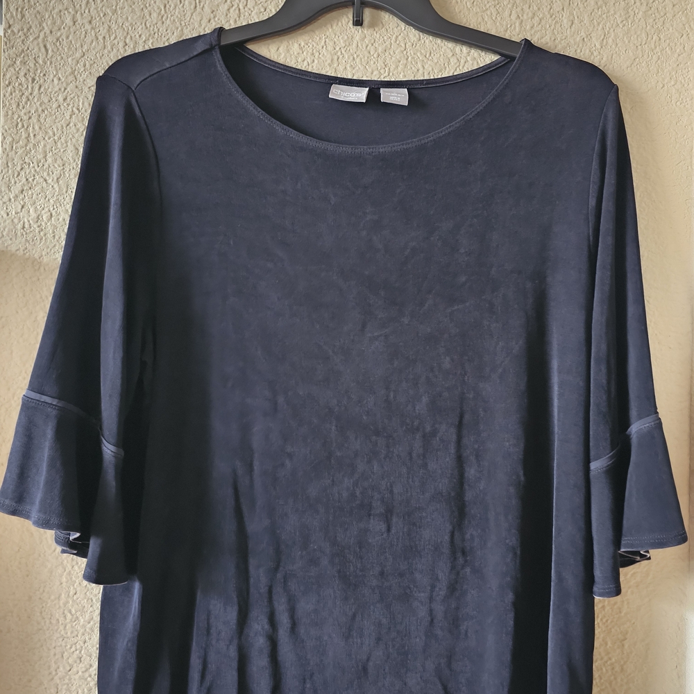 Chico's Midnight Blue Blouse